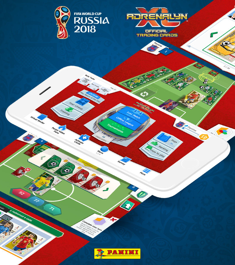 Panini AdrenalynXL FIFA Worldcup 2018® Mobile Game