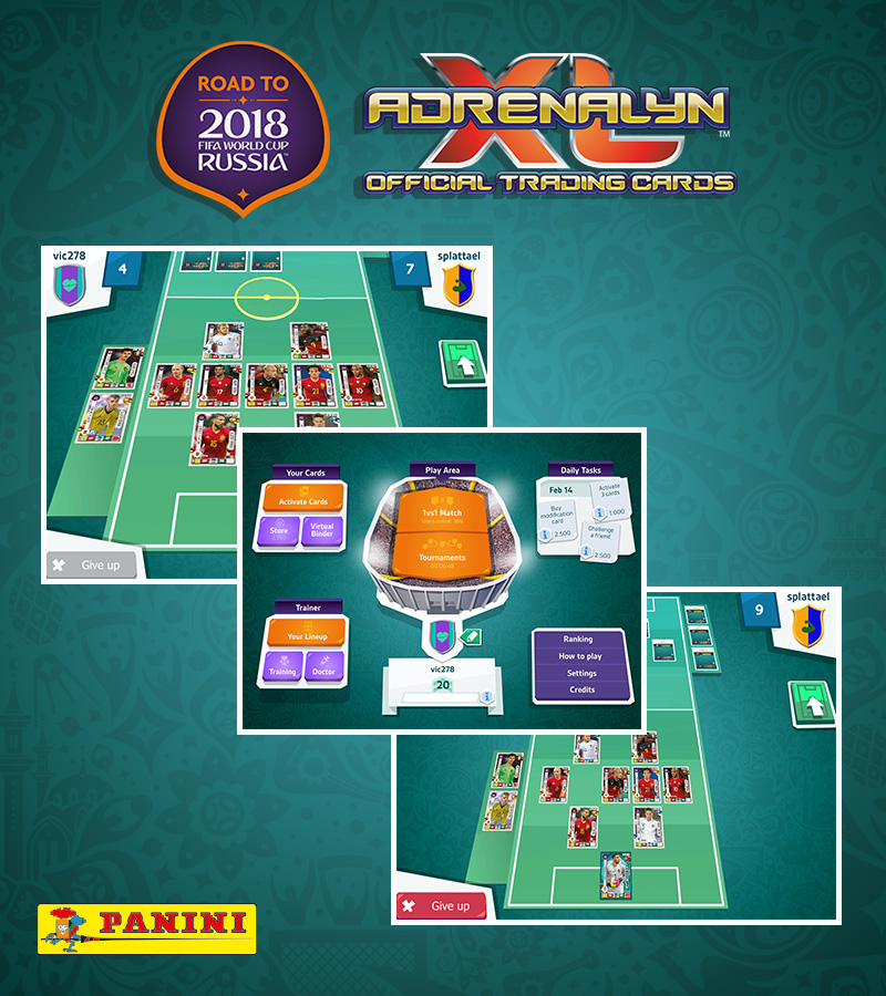 Panini AdrenalynXL Road to FIFA Worldcup 2018®