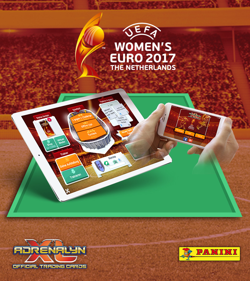 Mobile UEFA Women's EURO Panini Adrenalyn XL™ game