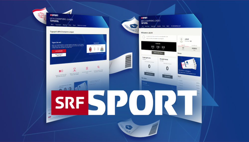 SRF Champions League Tippspiel 2023